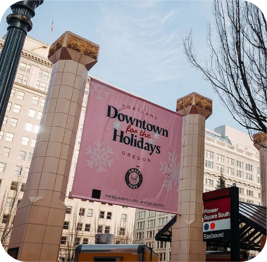 Downtown for the Holidays — Campaign Design