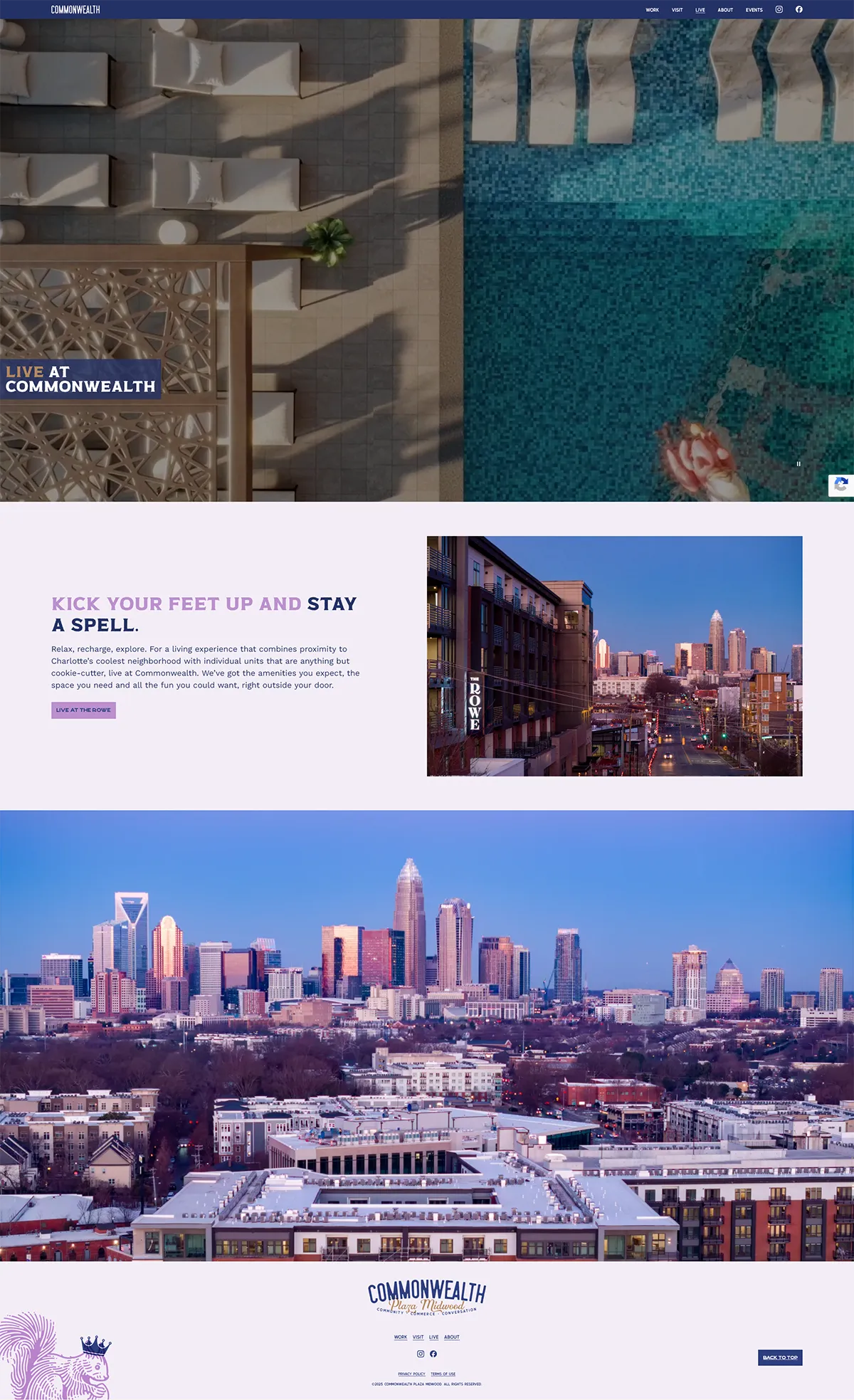 Commonwealth website — Live