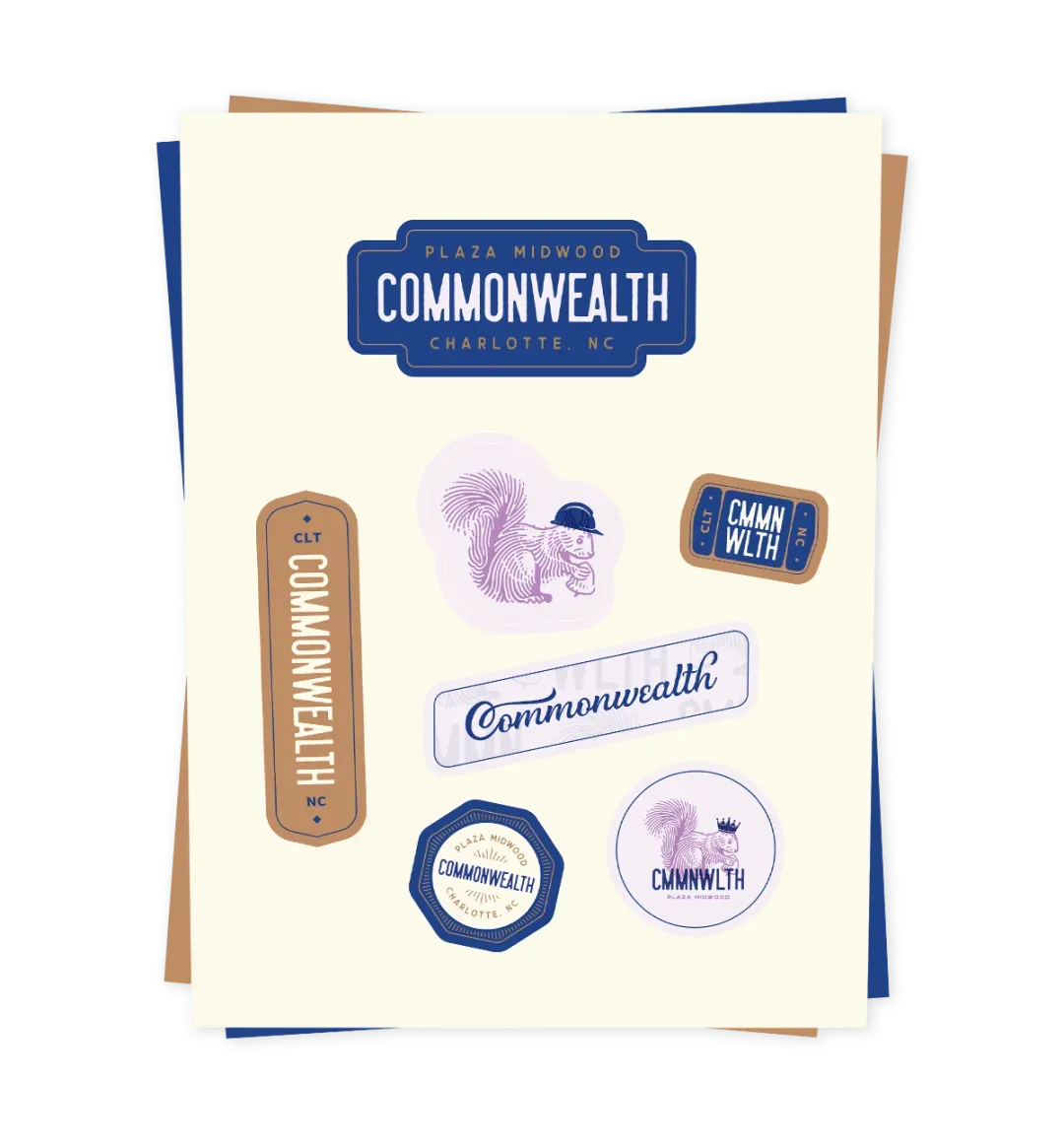 Commonwealth stickers